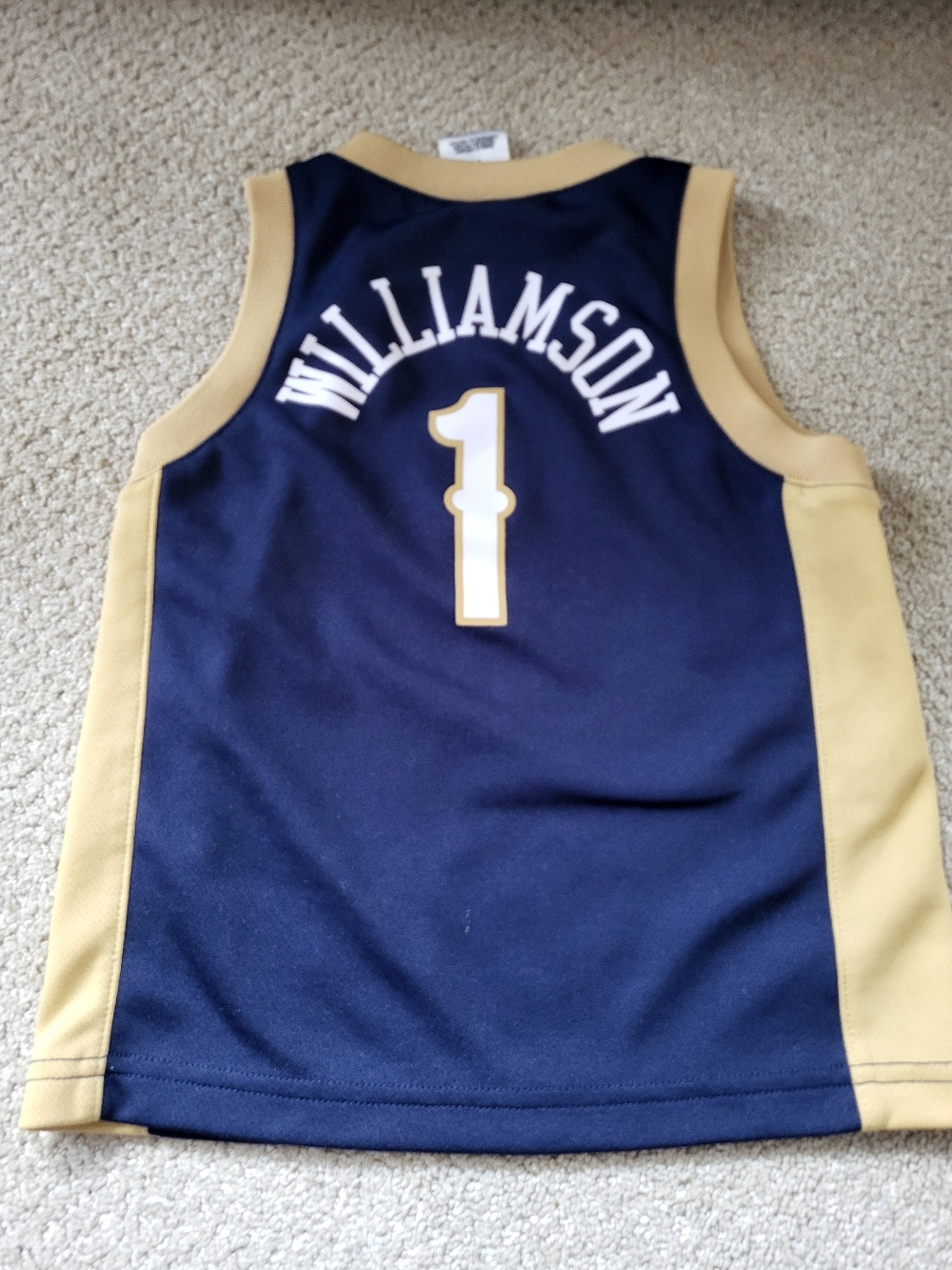 3T New Orleans NBA Basketball Jersey, Zion Williams, See Flaw - Picture 4 of 5